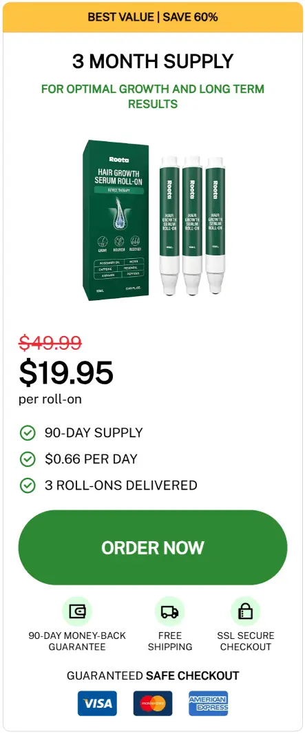 Roota Hair Growth Serum offer price